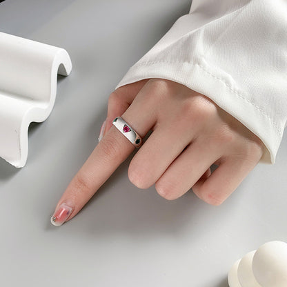 Celestial Star Triangle Ring