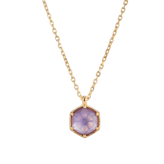 Natural Amethyst Elegance Necklace