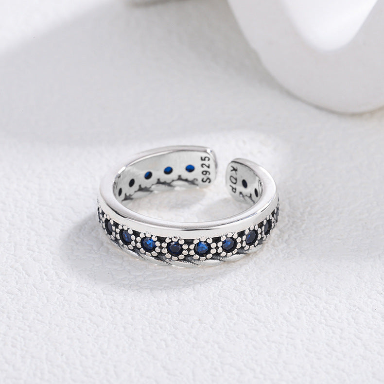 Minimal Worn Texture Ring