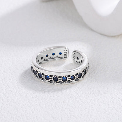 Minimal Worn Texture Ring